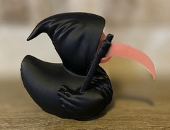Grim Reaper Duck Red Face- Glows In The Dark