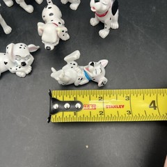 Disney 101 Dalmatians 7 Figures Dogs PVC Cake Toppers Toys Small Characters