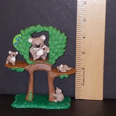 Baby Surprise Puppy In My Pocket Katie Koala Bear Family Tree Play Set Vintage