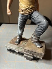 Infamous 2 Cole McGrath Hero Edition Figure Statue w/ Base 2011 8″ Sony PS3