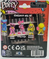 Poppy Playtime Single Mini Figure Huggy, Kissy, Bunzo, Player &Mommy Totally Rad