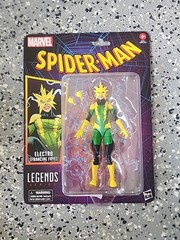Marvel Legends Electro Francine Frye Spider-man Retro Cardback