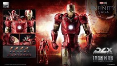 ThreeZero Avengers Infinity Saga 1/12 Scale DLX IRON MAN MK3 (Battle Damaged)