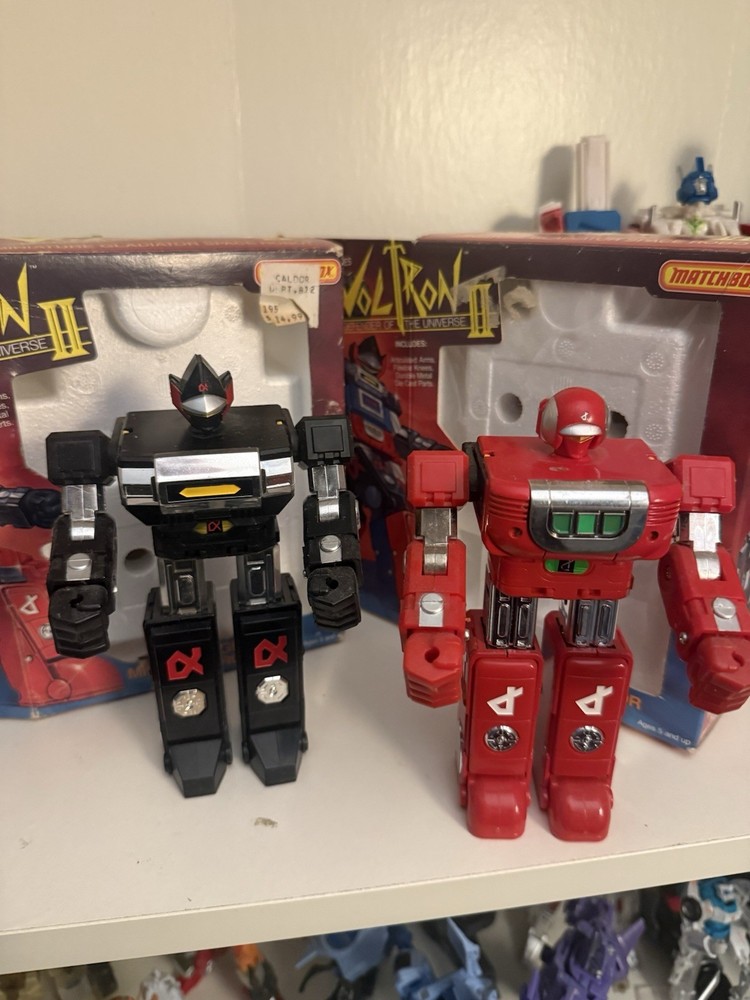 Bandai Gamma Gladiator Albegas Voltron 2 II Godaikin 1984 Vintage Red And Black