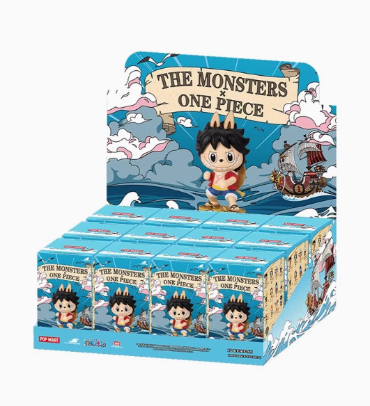 Authentic – Labubu The Monsters x One Piece Full Set of 12 Figures – Sealed Case