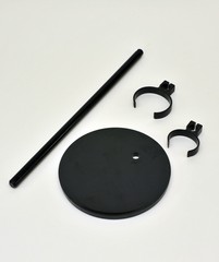 Adjustable Action Figure Model Kit Plastic Display Stand Black 1/6 1/10 scale