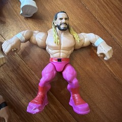 Lot Of 4 Mattel WWE Knuckle Crunchers Rebound Ring Costco Exclusive Figure