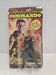 Vintage Schwarzenegger Commando Action Figure Diamond Toymakers 1985