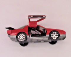 M.A.S.K Thunderhawk Sports car/Fighter Jet incomplete 1985 Kenner