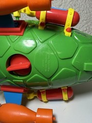 VTG 1991 Sewer Sub Submarine TMNT Teenage Mutant Ninja Turtles Playset Complete