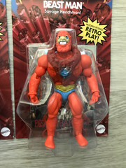 motu mMasters of the Universe Origins Beast Man & scare glow unpunched NEW