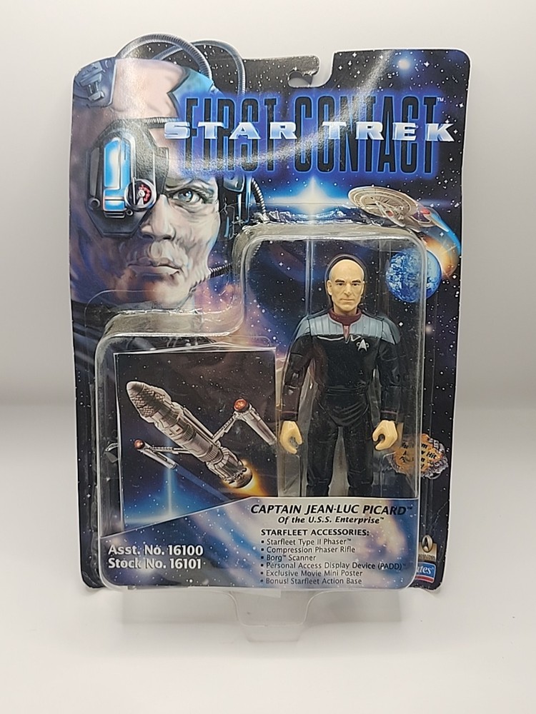 Star Trek First Contact Jean-Luc Picard Action Figure (Playmates, 1996)