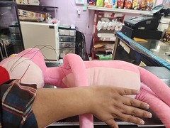 60cm~180cm Pink Panther Plush Doll Toys Kawaii Peluche Pantera Rosa Adorable KO