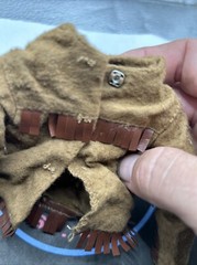 Captain Action. 1965 / 1966 Tonto (The Lone Ranger) War Shirt, Missing Buttons
