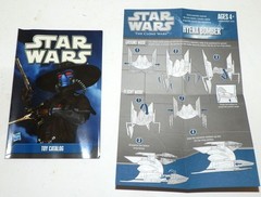 2010 Hasbro Star Wars The Clone Wars Hyena Bomber Space Ship