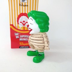 Ron English Popaganda X Secret Base Mc Supersized Bones Green 4″ Mindstyle