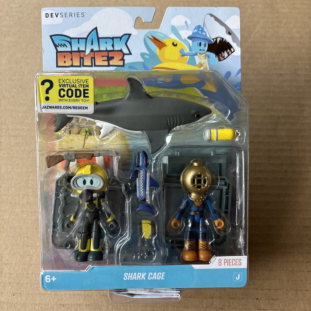 DEVSERIES Game Pack w/ Code Shark Bite 2: Shark Cage Diver Sea Diver – NIB