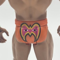 WWE Mattel Basic Series 2 The Ultimate Warrior Action Figure Orange Trunks 2011