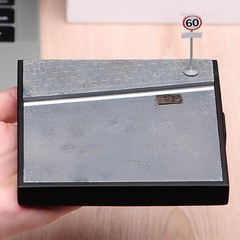1/64 Model Car Display Base Background Model Train Scenery Parking Lot Scene