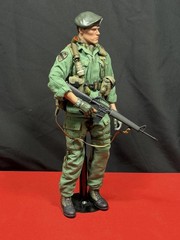 1/6 US ARMY VIETNAM WAR SPECIAL FORCES OPERATOR LRRP BANDIT JOES CUSTOM