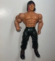 Vintage 1980s Sylvester Stallone Rambo 6 inch action figure Toy Doll Collectible