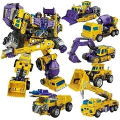 Jinbao Devastator G1 6-in-1 Oversized 45cm Transformers Action Figure No Box