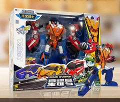Tobot V Grand Champion Transforming Combined Vehicles Robot Figure (No Box)