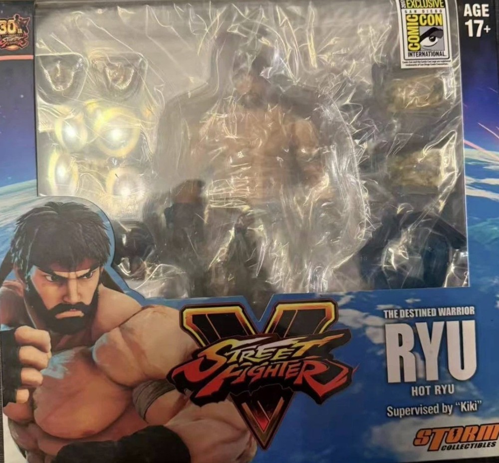 Storm Collectibles Street Fighter V Hot Ryu Figure SDCC 2017 Exclusive