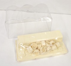 Acrylic Display Case with Adjustable Pedestals for Mini Figures POP MART Labubu
