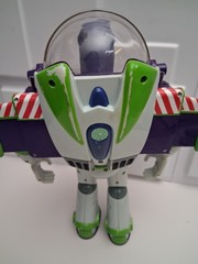 Disney Pixar Toy Story Interstellar Buzz Lightyear Talking Rare Purple READ DESC