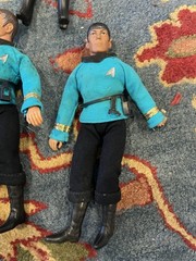 Vtg 1974 MEGO Star Trek Action Figures Lot of 6