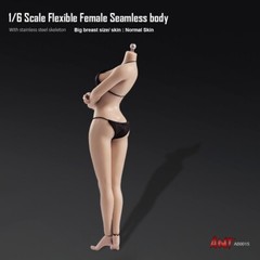 ANT 1/6 Super Flexible Seamless Female Normal Mid Breast Action Figure Body Doll