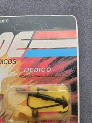GI Joe Comandos Heroicos Medico Brazil 1982 Doc Plastirna