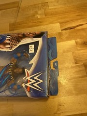 WWE Elite Flashback Rocky Maivia Mattel Action Figure WWF The Rock Damaged