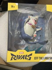 McFARLANE Toys x MARVEL RIVALS 1:10 Scale Figure Jeff The Land Shark New In Box
