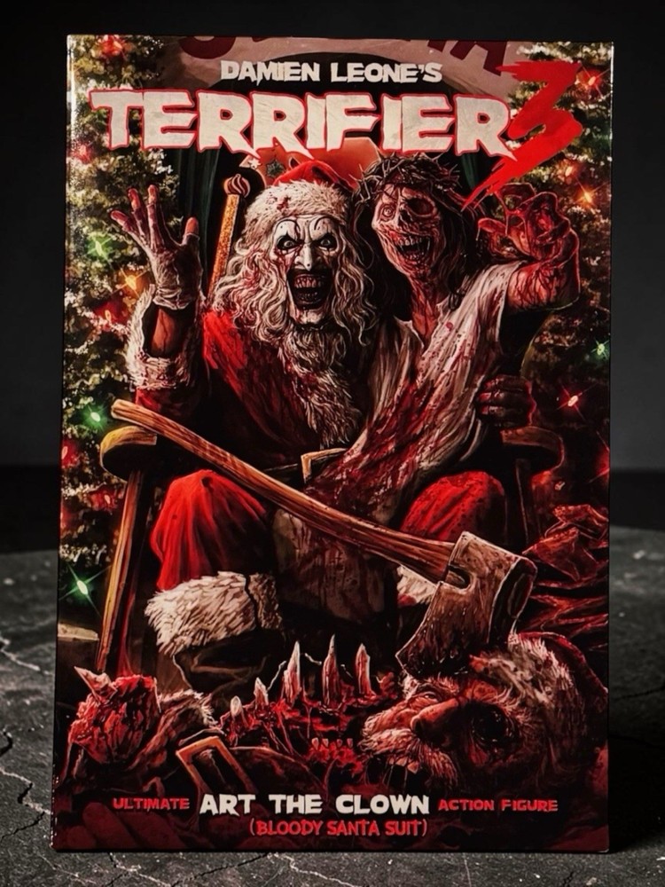 ✅ Terrifier 3 Ultimate Art the Clown Bloody Santa Suit NECA NIB ✅