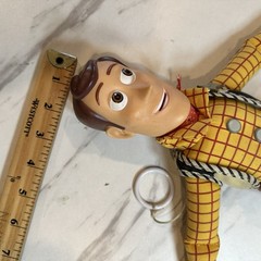 Vintage Disney Woody Doll Pixar Thinkway Toy Story 16” Not Working 1995