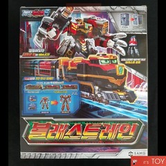 Metal Cardbot S BLASTRAIN Blast Train Red Transforming Robot Diesel Trains 2025