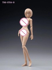 86TOYS T86-ST 1/12 Female Super Flexible Joint Body+Anime Head 6″ Action Figure