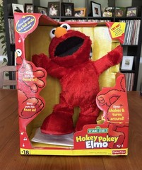 Vintage 2002 Sesame Street Hokey Pokey Elmo with Original Box Works