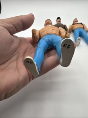 1983 Lot Of 2 The A-Team Murdoch Mr T John Hannibal Smith 6 Inch Figures A Team