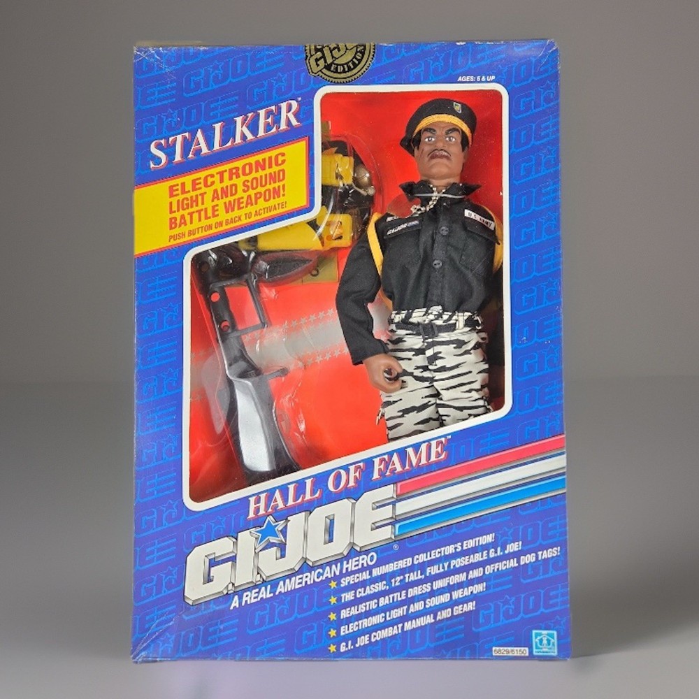 G.I. Joe: Stalker ~ Hall of Fame 12” Action Figure ~ by Hasbro #6829 ~ 1991 NEW