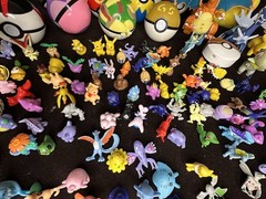 New & Vintage Pokemon Mixed Figure Lot Sold As Is