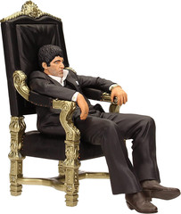 Movie Icons Scarface: Tony Montana Throne 7″ Figure