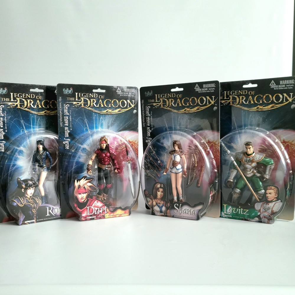 The Legend of Dragoon Action Figure Lot – Sony PlayStation PS1 – HTF RARE