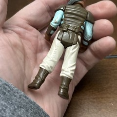 VINTAGE STAR WARS ROTJ RETURN OF THE JEDI 1983 WEEQUAY Paint On Hand