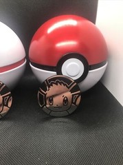 Lot Of 2 Pokemon Poke Balls Ultraball White And Red Tins With 2 Coins – 2020
