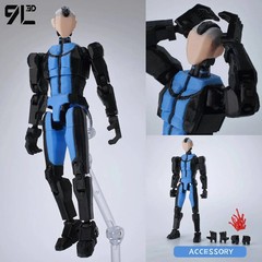 9L3D Lucky 13 Invincible Mark 1/12 Multi-Jointed Action Figure NEW