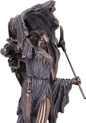 Nemesis Now Bronze Nyx Greek Goddess of the Night Starry Sky Figurine,27.5cm