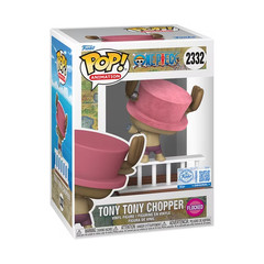 FUNKO POP ANIMATION ONE PIECE TONY TONY CHOPPER EXCLUSIVE 2332 FLOCKED Free Ship
